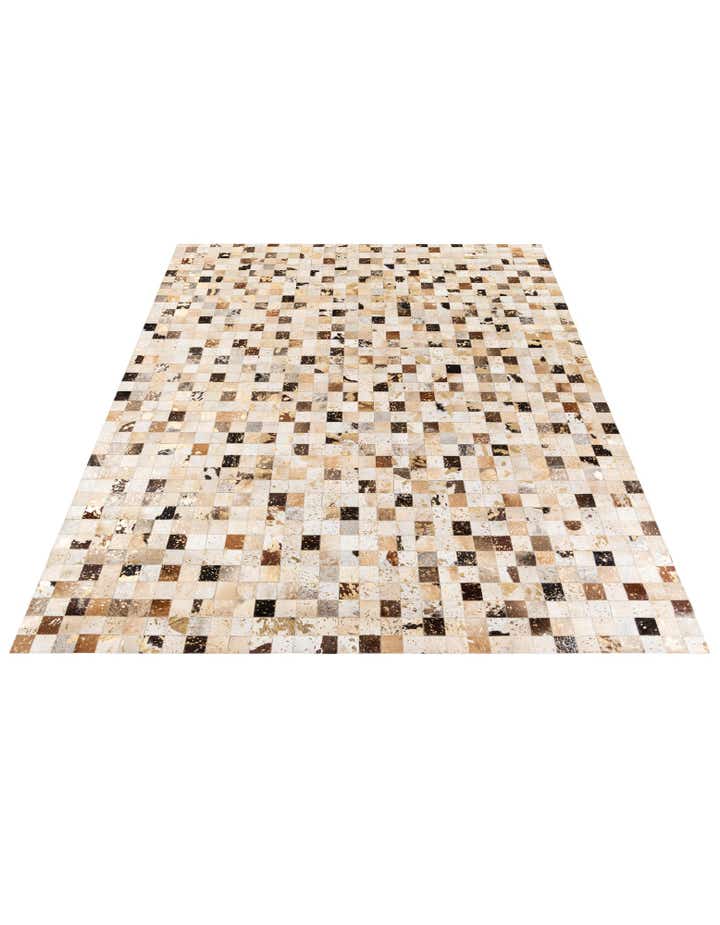 8' 1 x 9' 11 Cowhide Stocks Rug