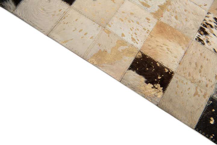 8' 1 x 9' 11 Cowhide Stocks Rug