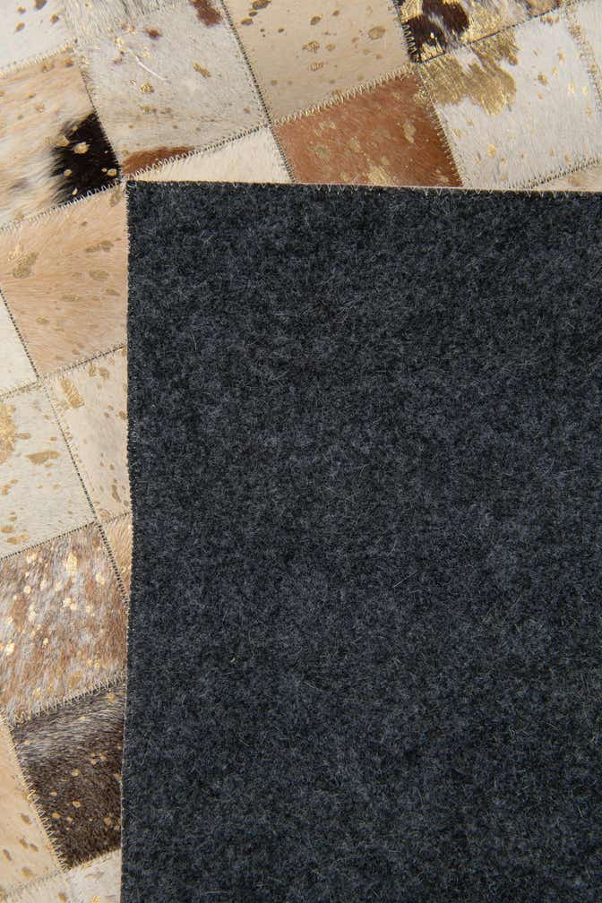 8' 1 x 9' 11 Cowhide Stocks Rug