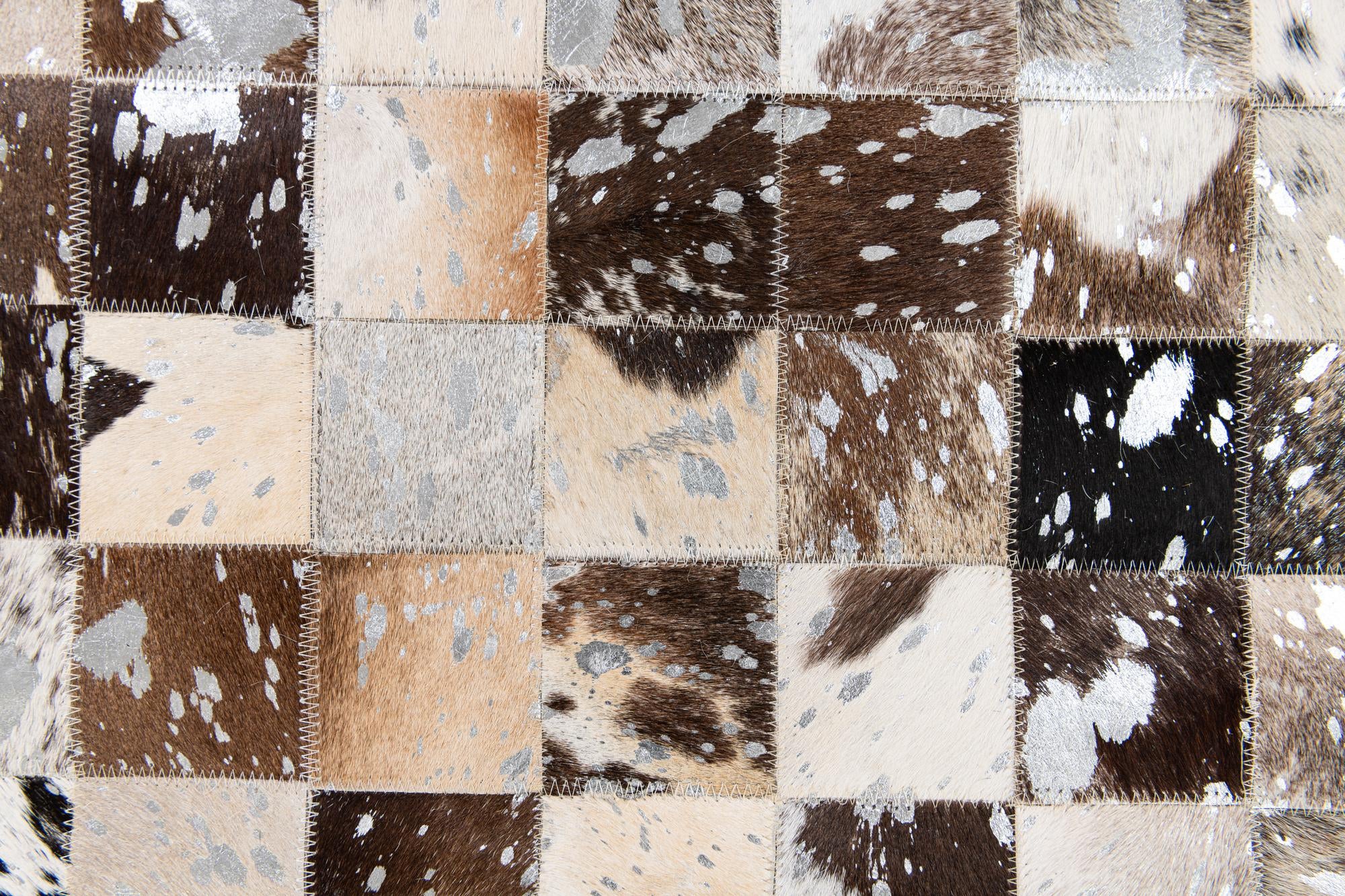 8' 2 x 9' 11 Cowhide Stocks Rug