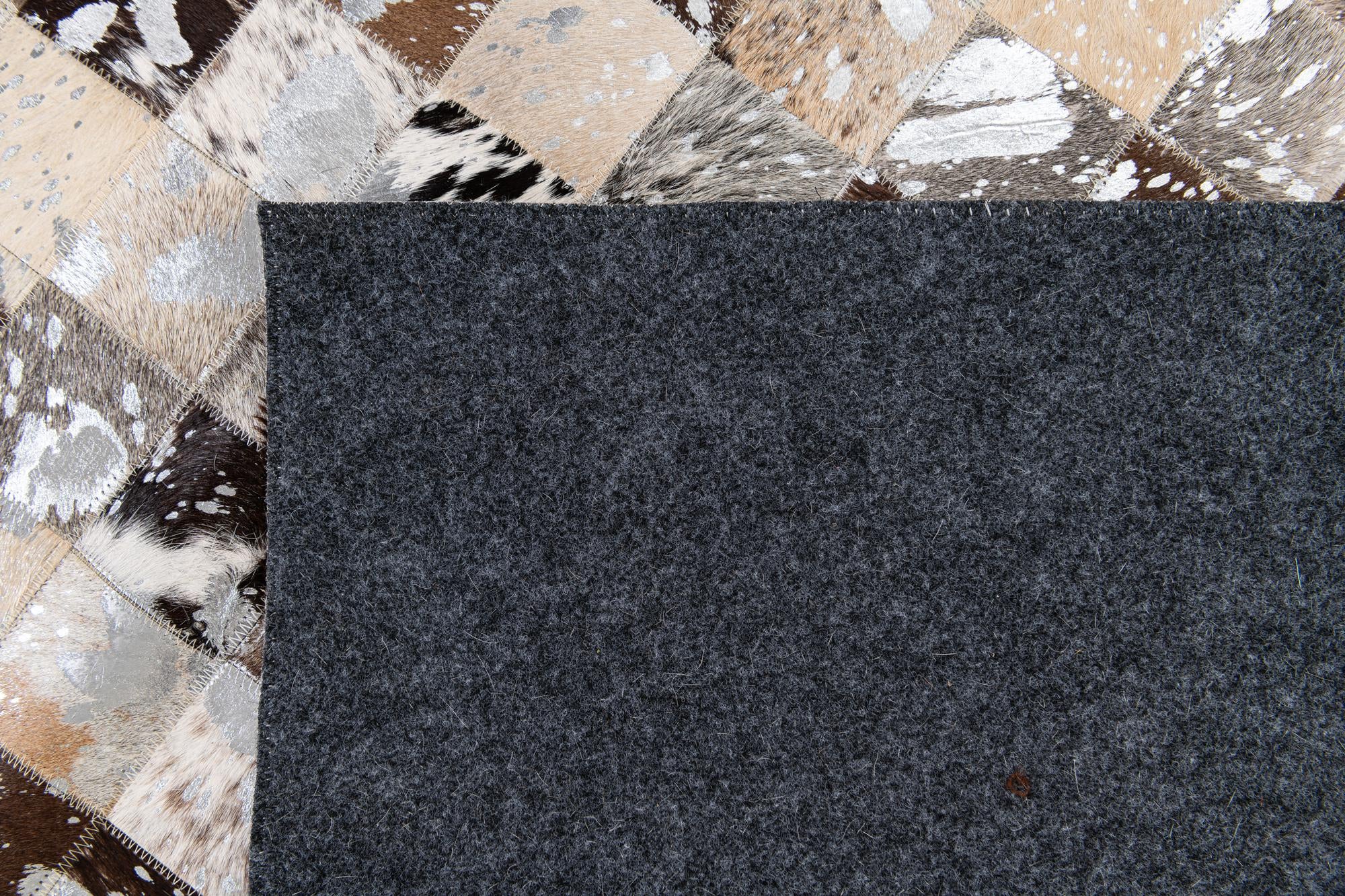 8' 2 x 9' 11 Cowhide Stocks Rug