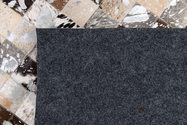 8' 2 x 9' 11 Cowhide Stocks Rug