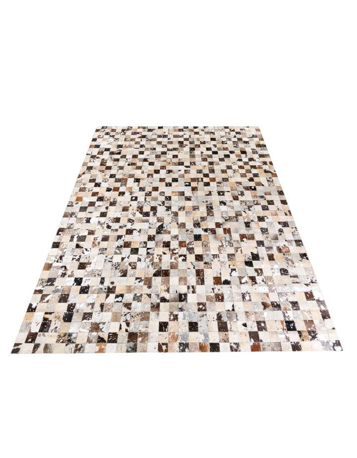 8' x 10' Cowhide Stocks Rug