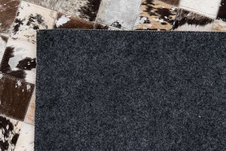 8' 3 x 9' 11 Cowhide Stocks Rug