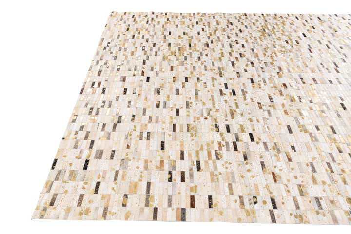 8' x 10' 1 Cowhide Stocks Rug