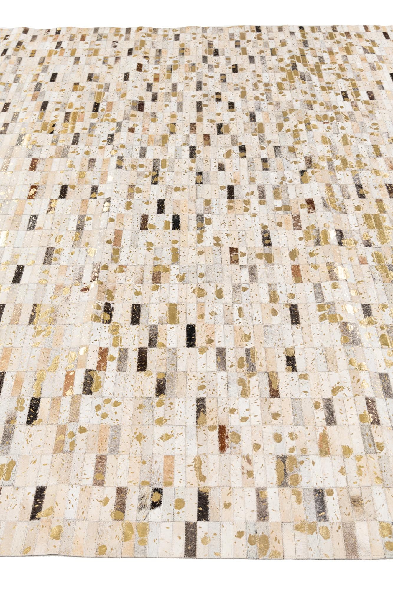 8' x 10' 1 Cowhide Stocks Rug