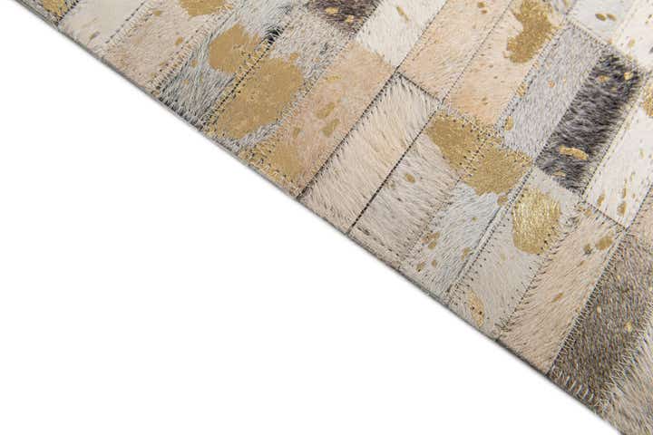 8' x 10' 1 Cowhide Stocks Rug