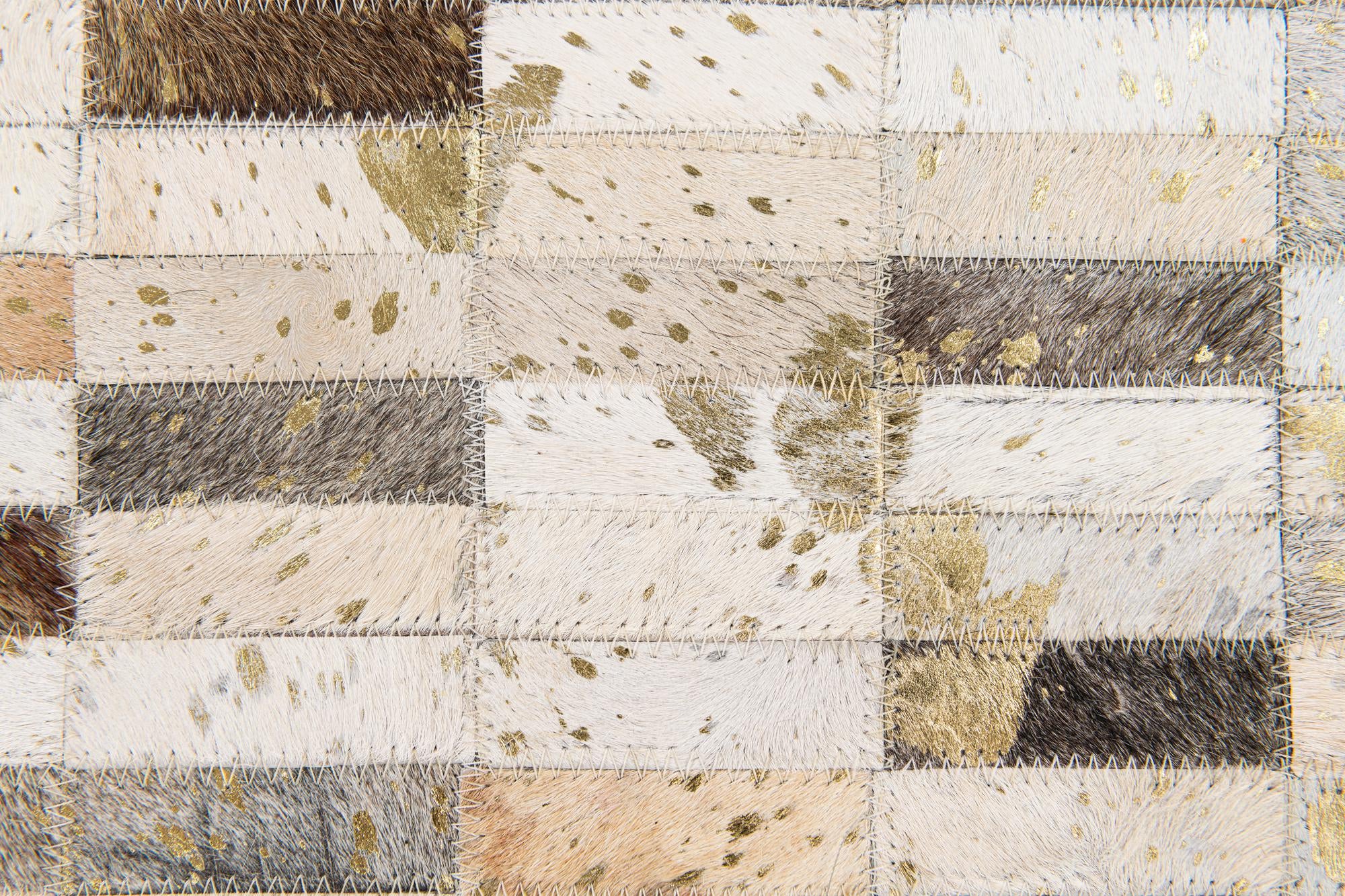 8' x 10' 1 Cowhide Stocks Rug