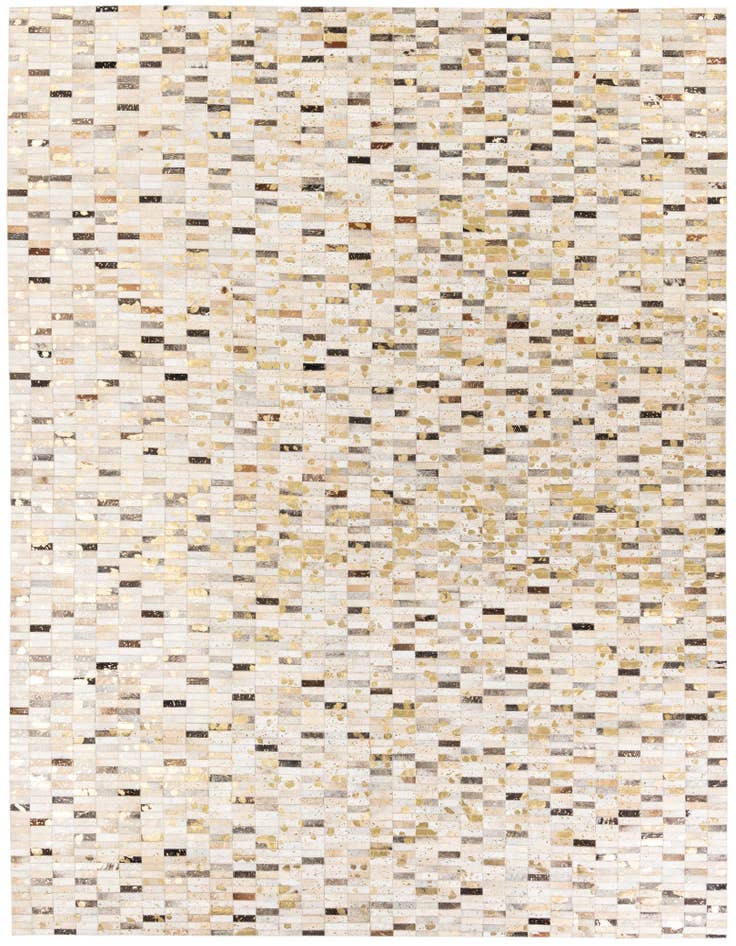 Detail image of 8' x 10' 1 Cowhide Stocks Rug