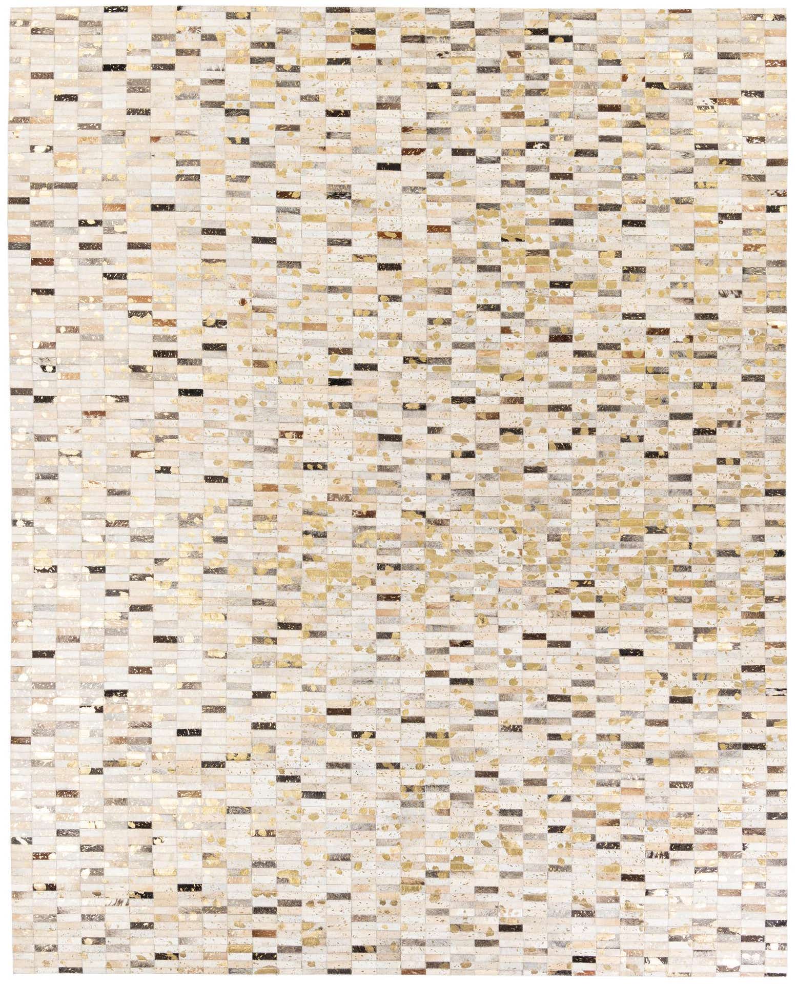 8' x 10' 1 Cowhide Stocks Rug
