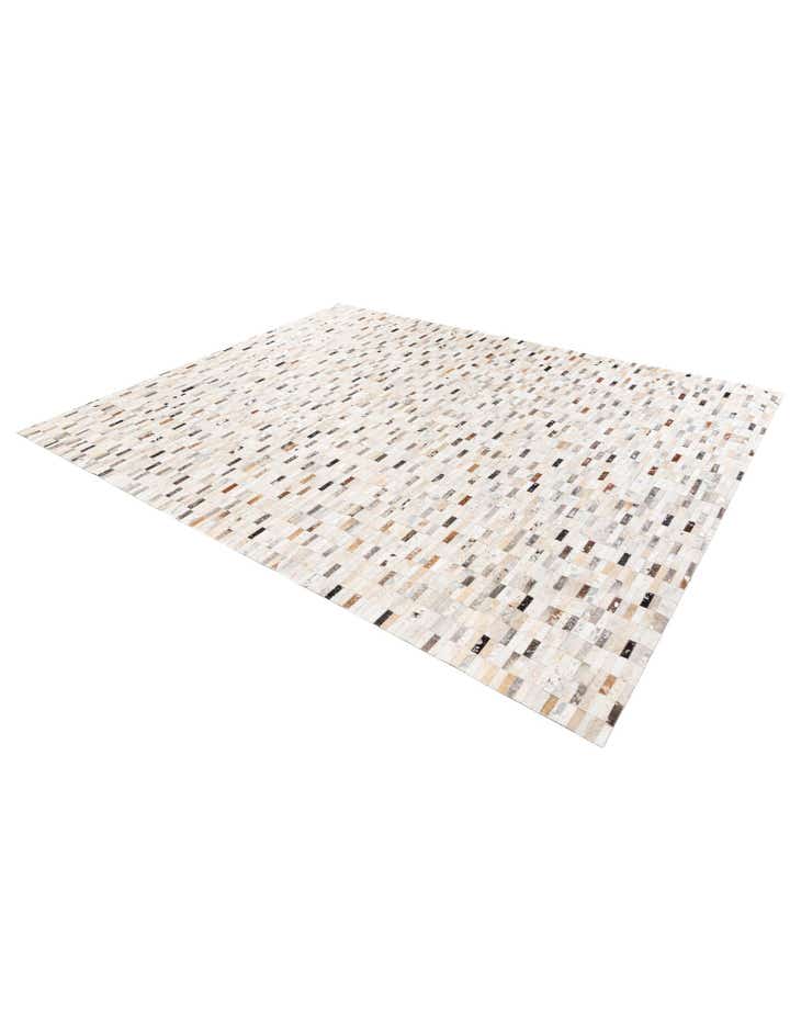 7' 11 x 9' 11 Cowhide Stocks Rug