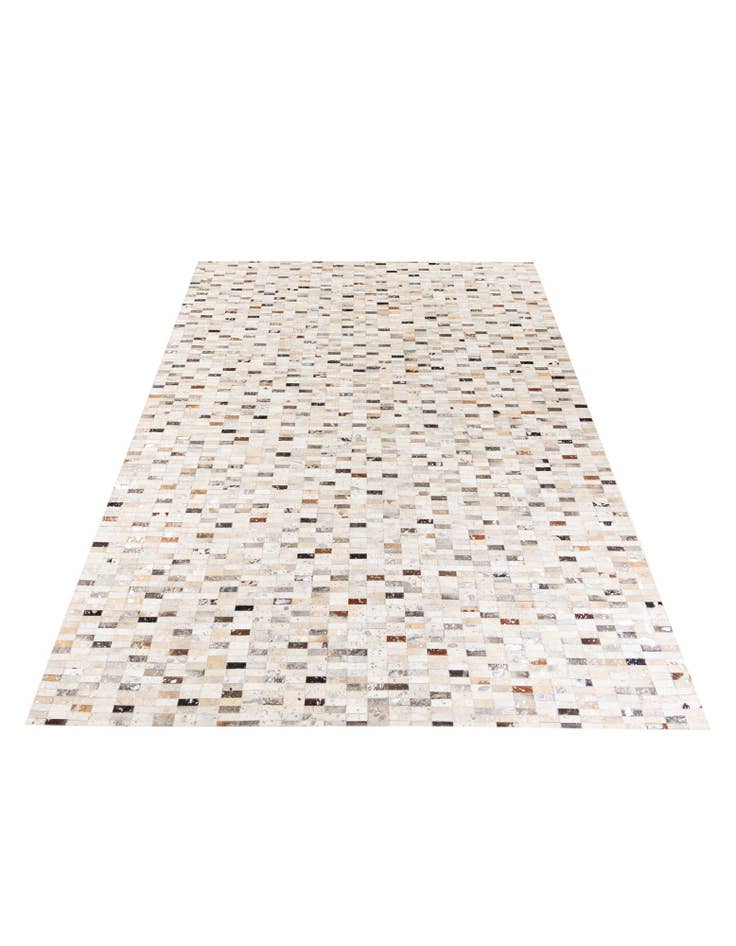 Detail image of 7' 11 x 9' 11 Cowhide Stocks Rug