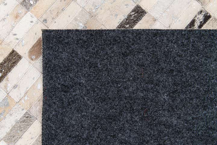 7' 11 x 9' 11 Cowhide Stocks Rug