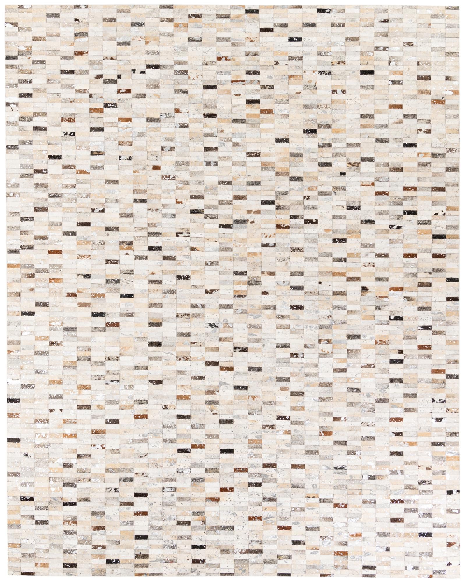 7' 11 x 9' 11 Cowhide Stocks Rug