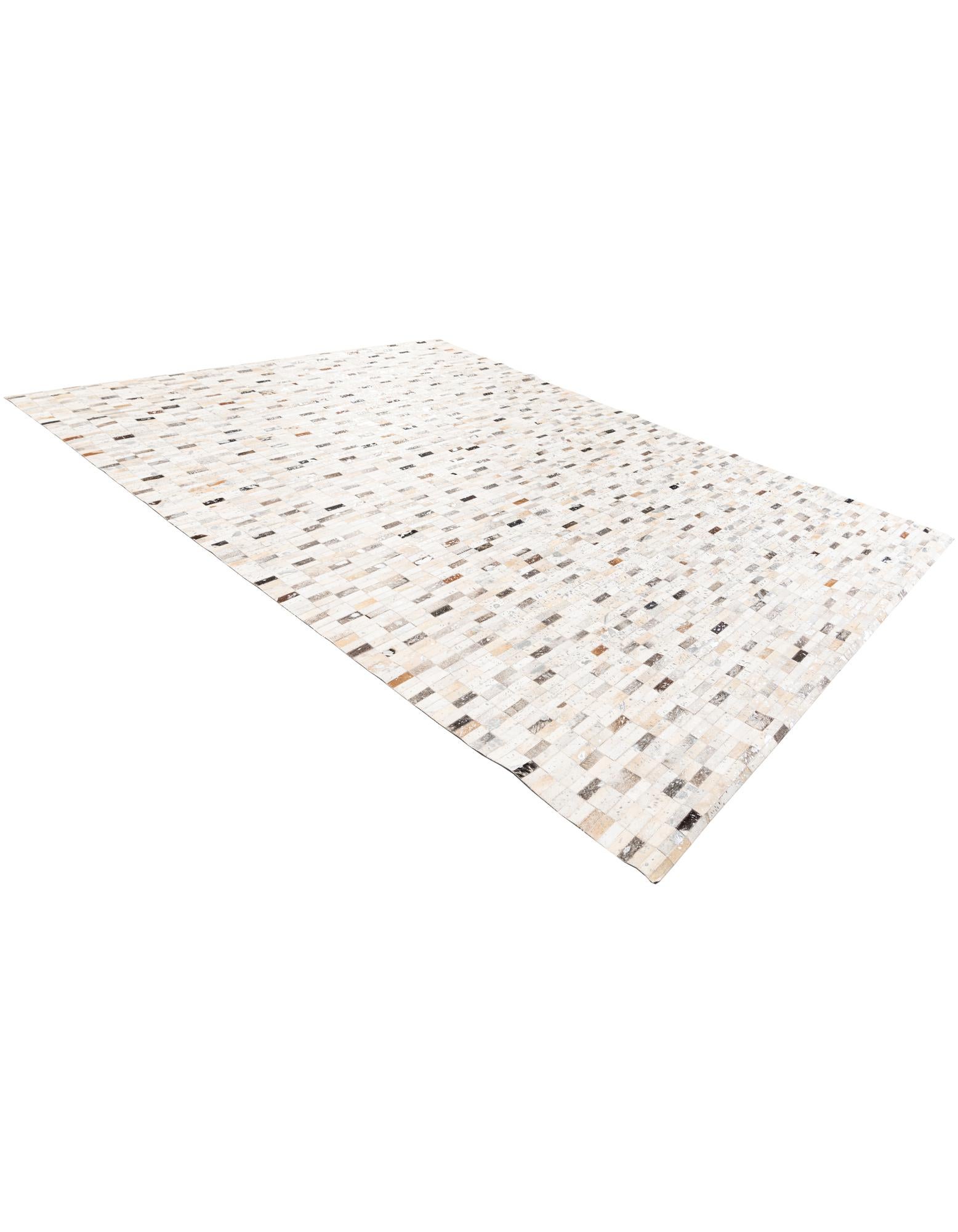 7' 11 x 9' 11 Cowhide Stocks Rug