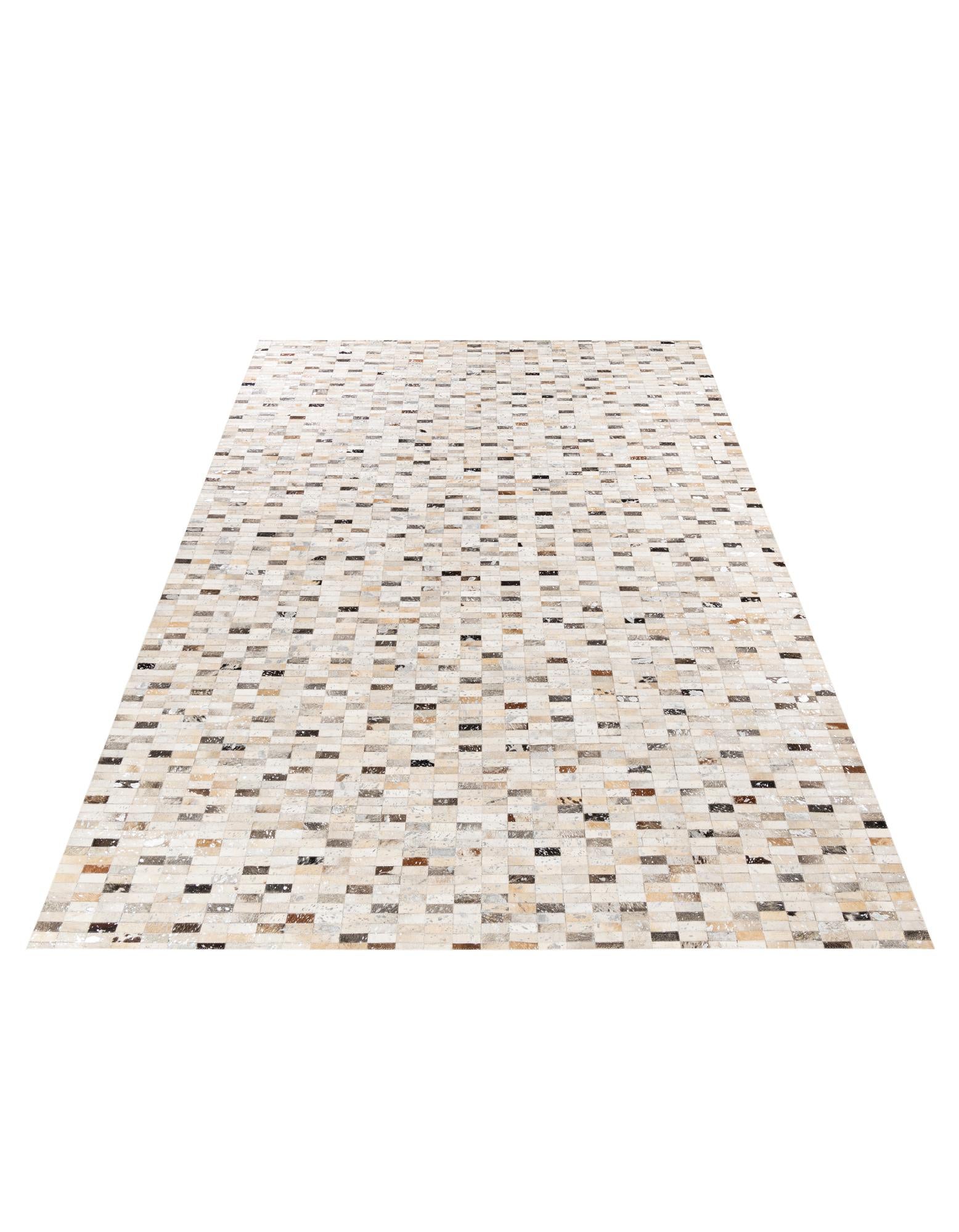 7' 11 x 9' 11 Cowhide Stocks Rug