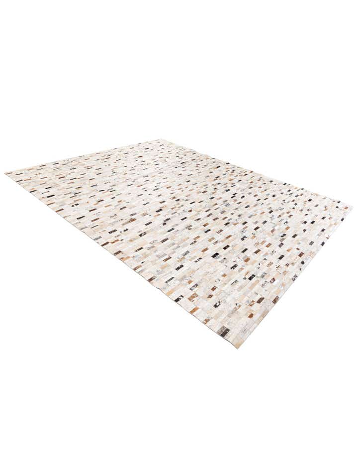 7' 11 x 9' 11 Cowhide Stocks Rug