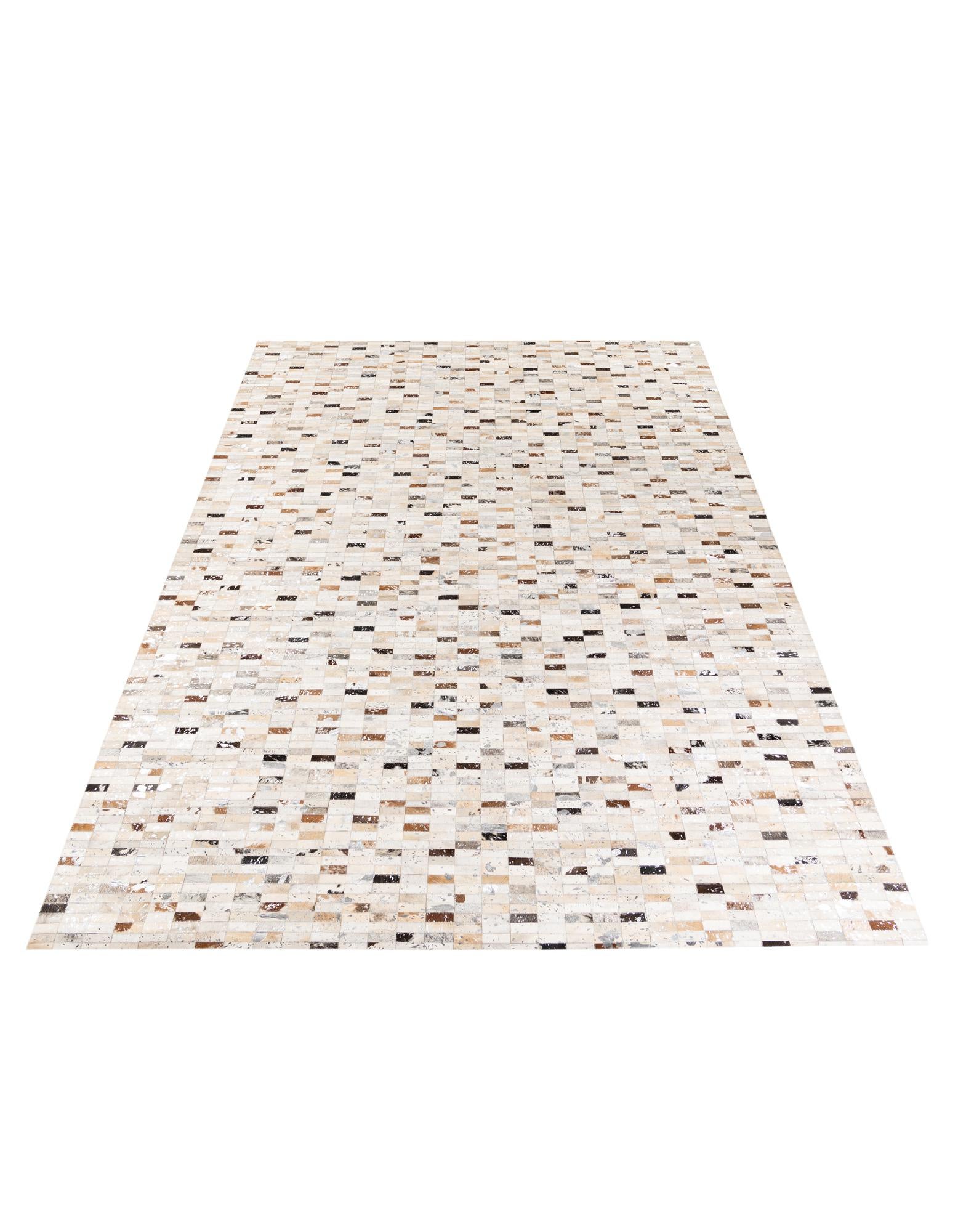 7' 11 x 9' 11 Cowhide Stocks Rug