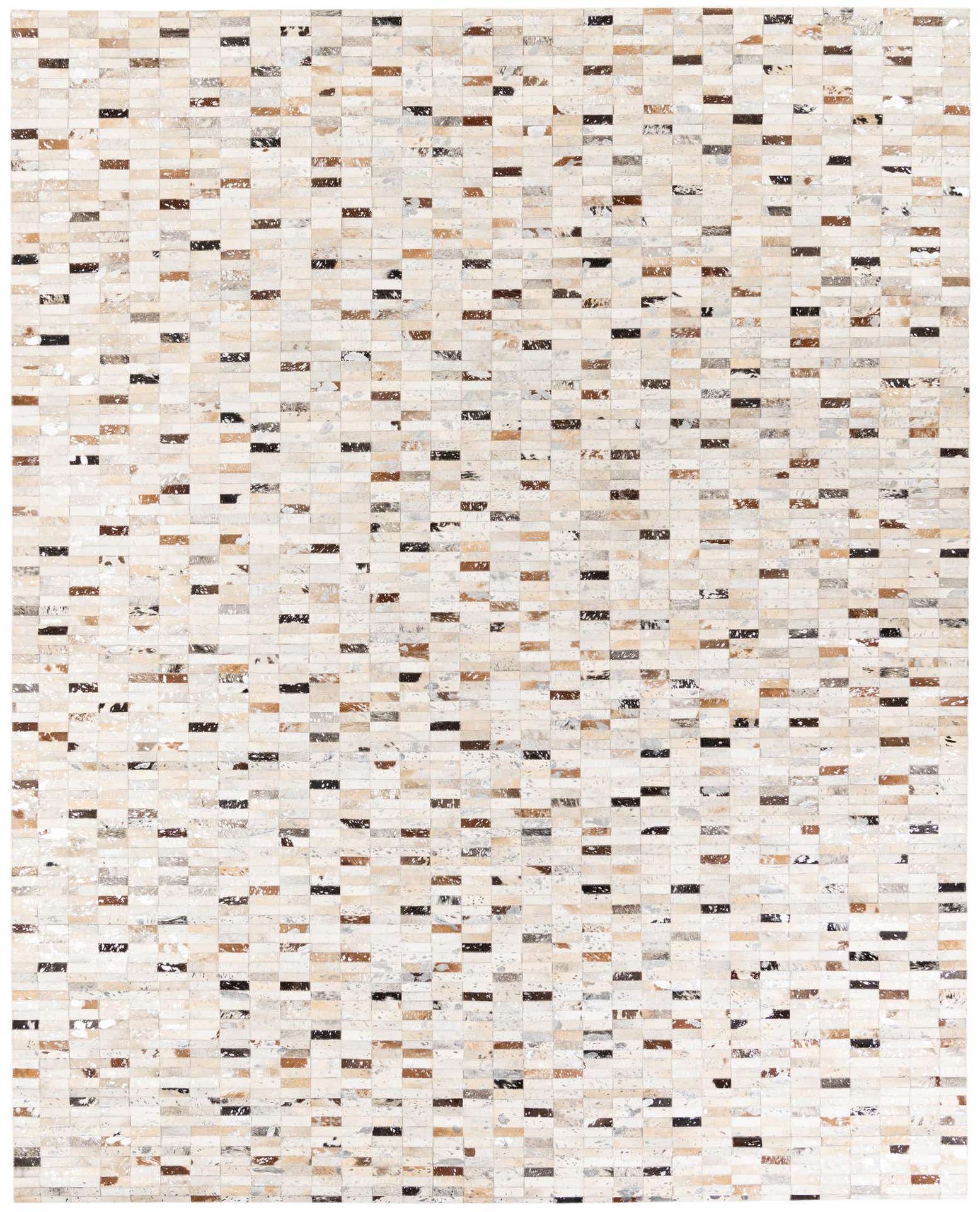 7' 11 x 9' 11 Cowhide Stocks Rug