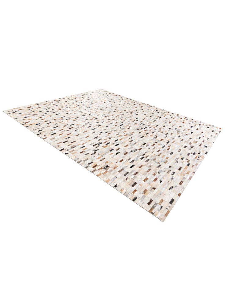 Detail image of 8' 2 x 9' 11 Cowhide Stocks Rug