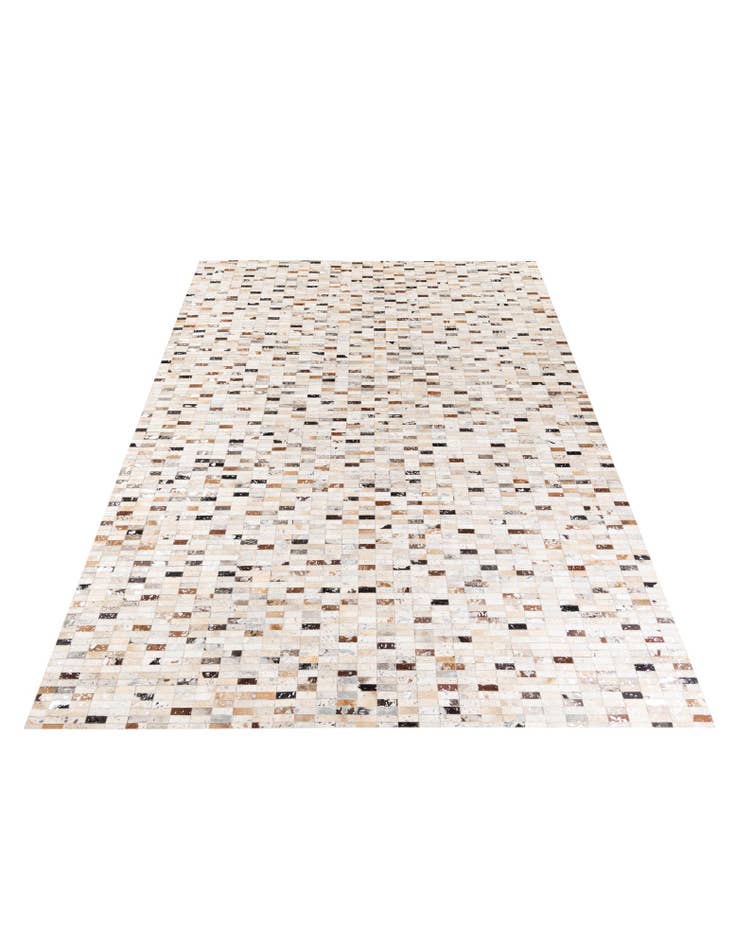 Detail image of 8' 2 x 9' 11 Cowhide Stocks Rug