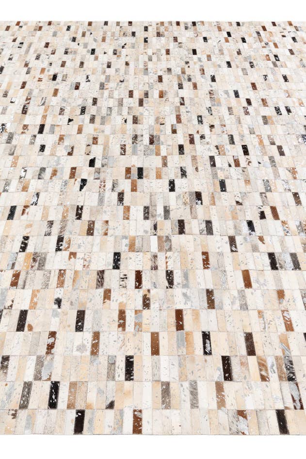 Detail image of 8' 2 x 9' 11 Cowhide Stocks Rug
