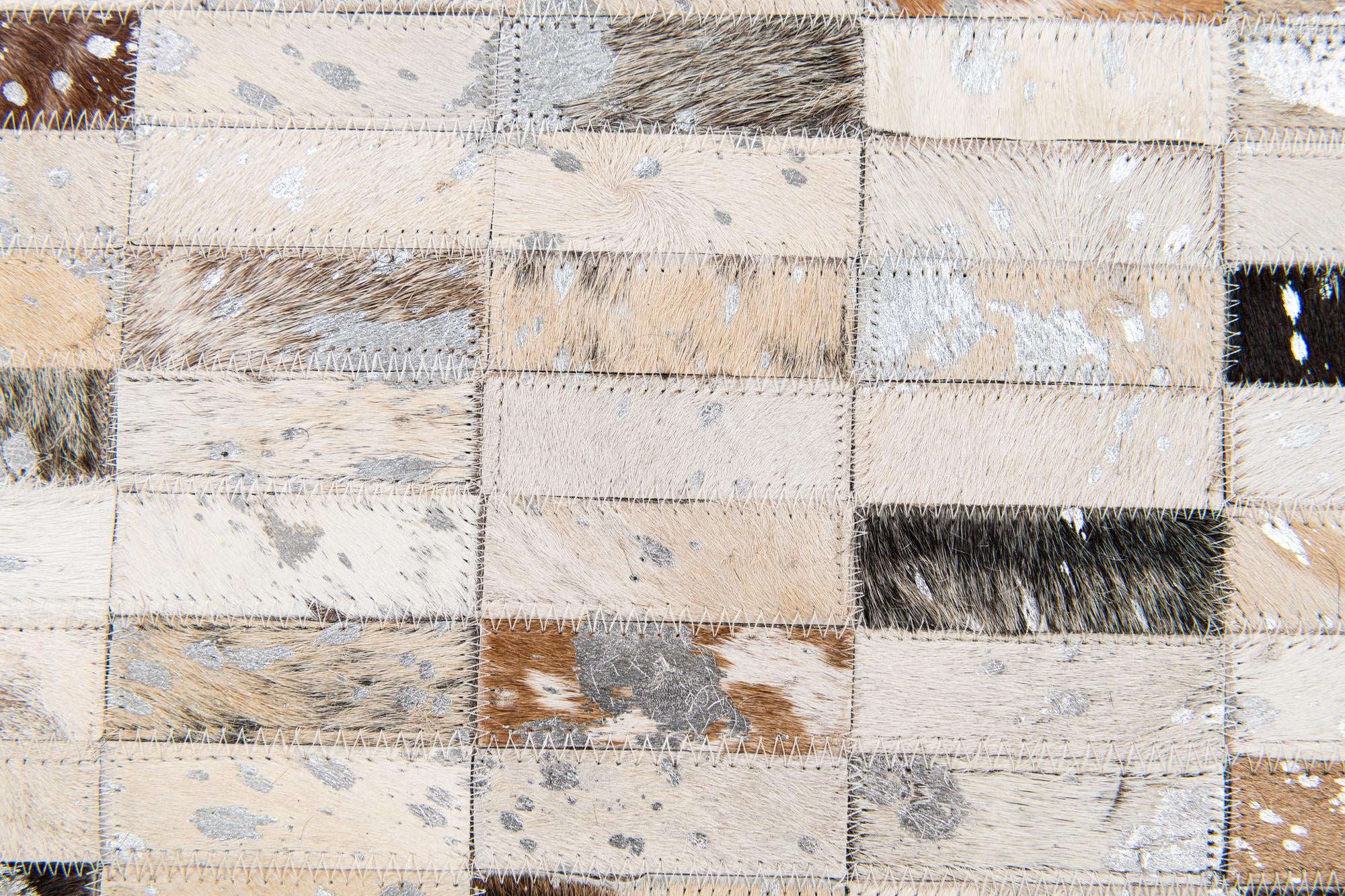 8' 2 x 9' 11 Cowhide Stocks Rug