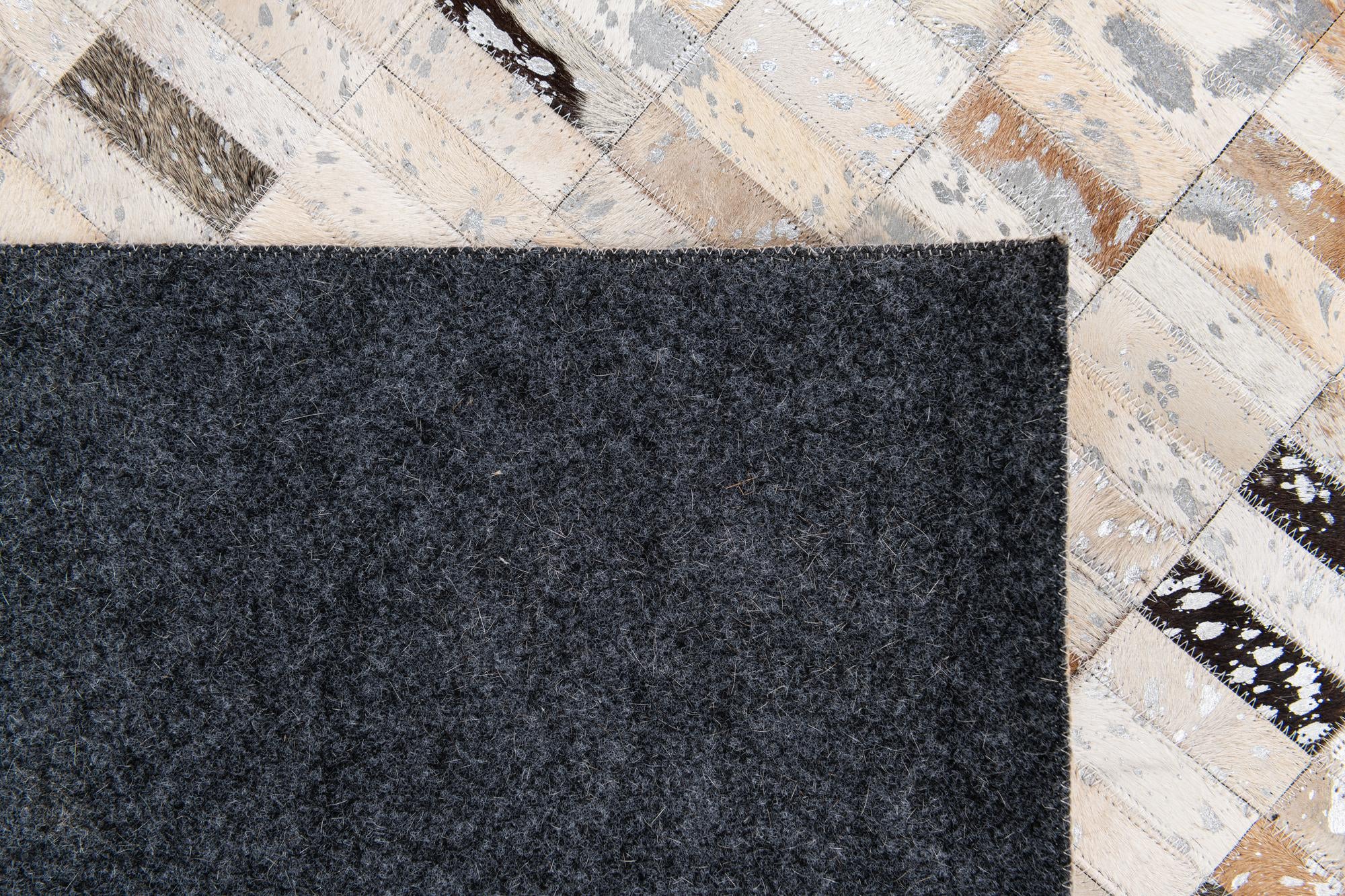 8' 2 x 9' 11 Cowhide Stocks Rug