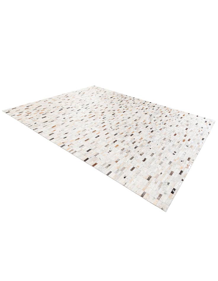 Detail image of 7' 11 x 9' 11 Cowhide Stocks Rug
