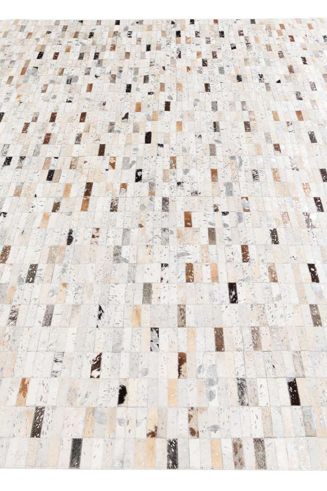 7' 11 x 9' 11 Cowhide Stocks Rug