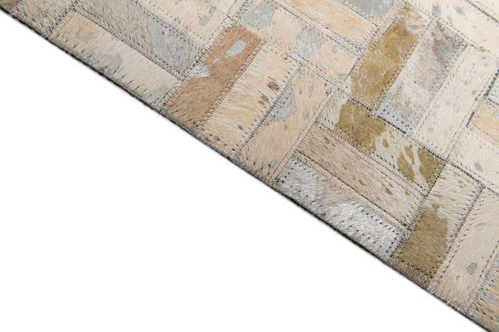 7' 11 x 9' 11 Cowhide Stocks Rug