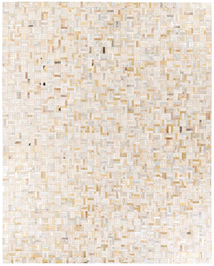 7' 11 x 9' 11 Cowhide Stocks Rug