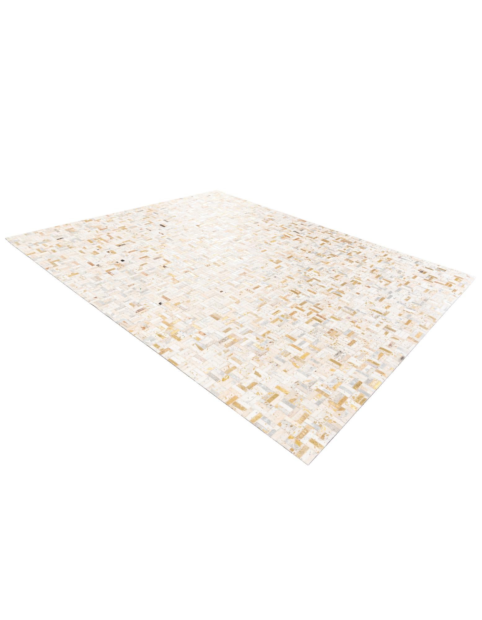 7' 10 x 9' 9 Cowhide Stocks Rug