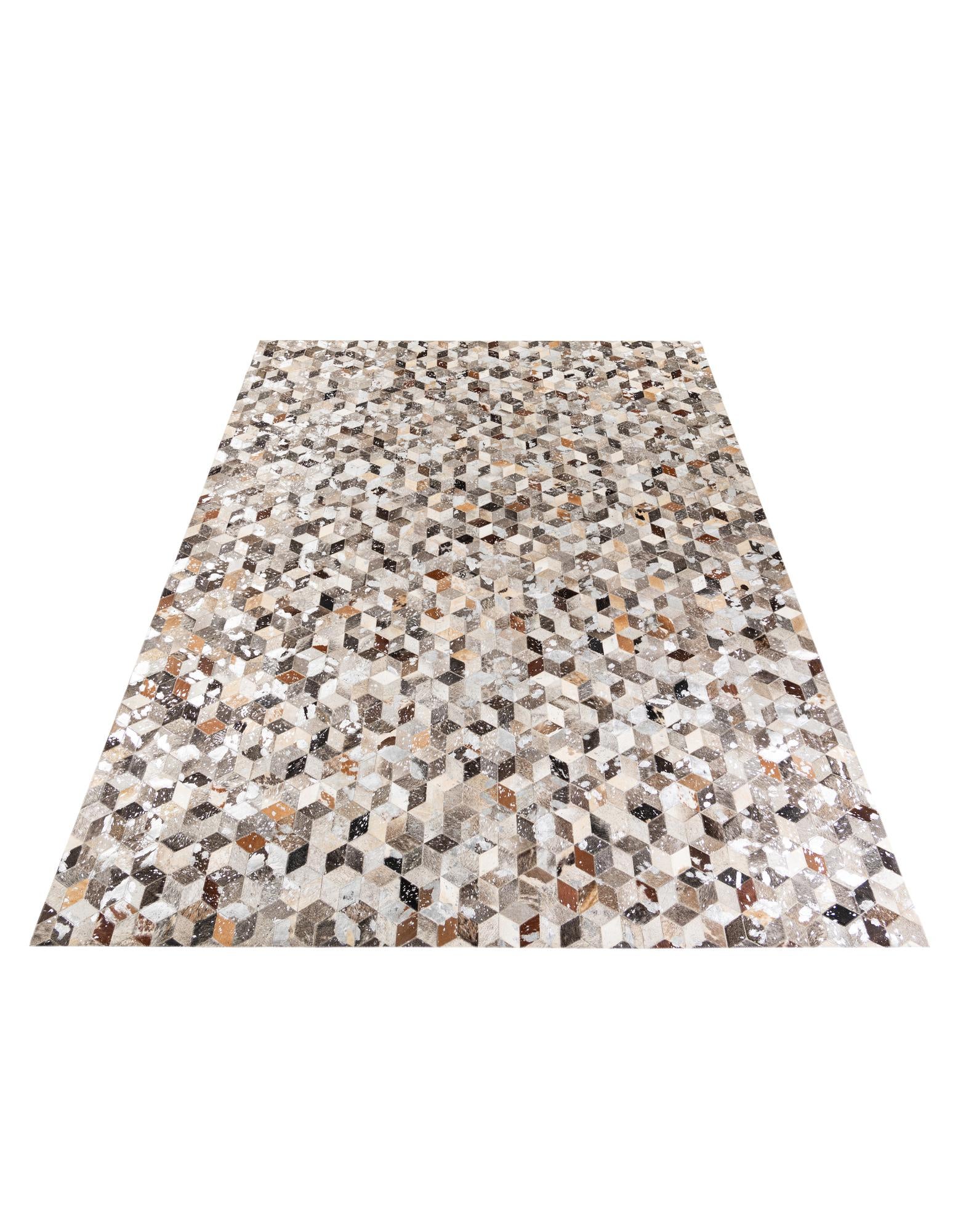 8' x 10' Cowhide Stocks Rug