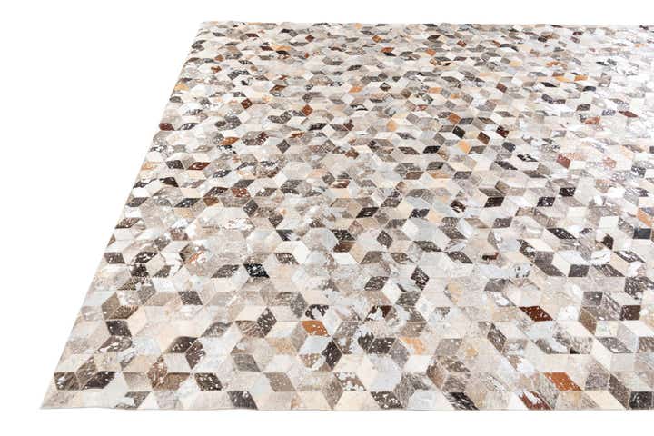 8' x 10' Cowhide Stocks Rug