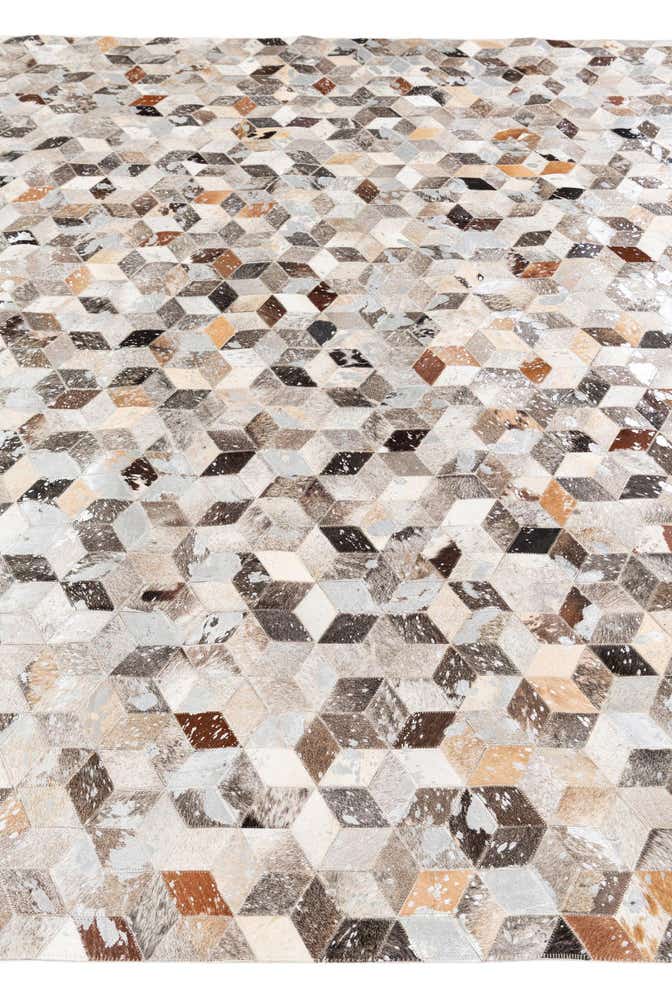 8' x 10' Cowhide Stocks Rug