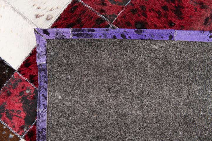 8' x 9' 10 Cowhide Stocks Rug