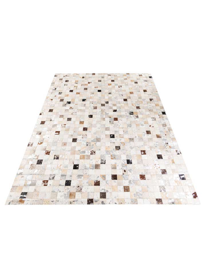 7' 11 x 9' 11 Cowhide Stocks Rug