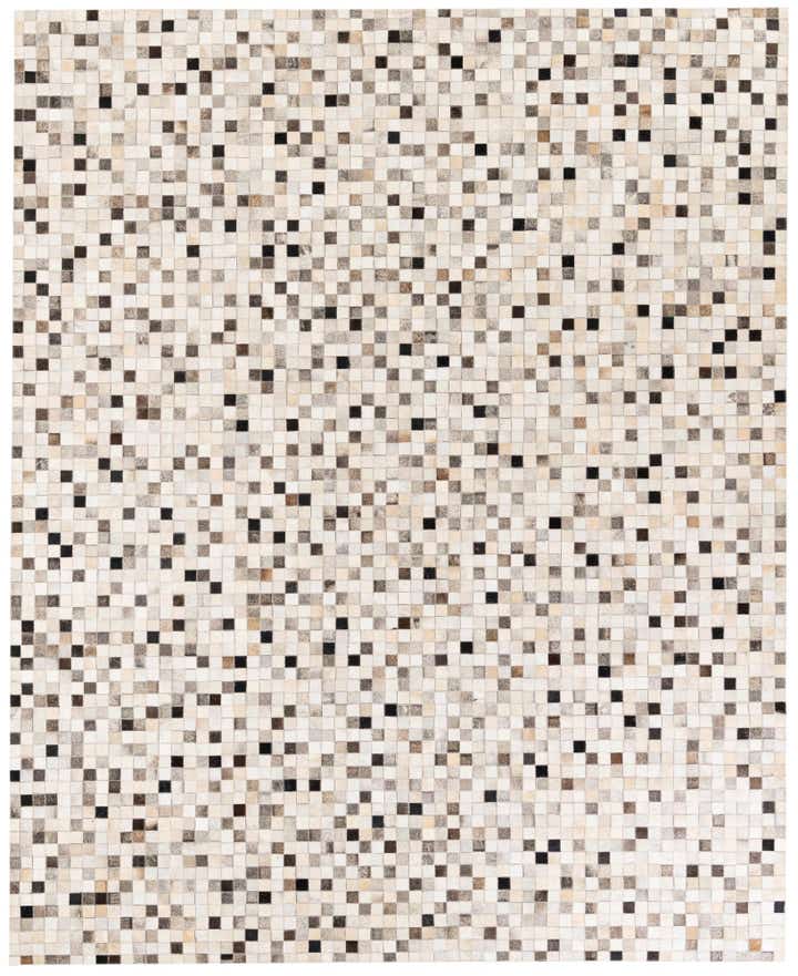 8' 1 x 9' 11 Cowhide Stocks Rug