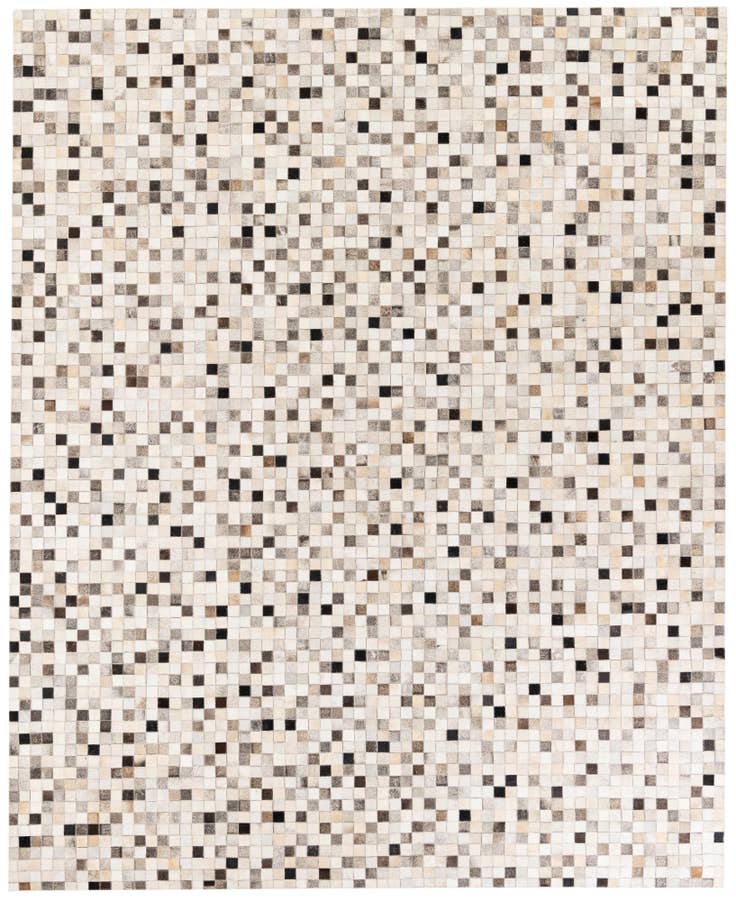 Detail image of 8' 1 x 9' 11 Cowhide Stocks Rug