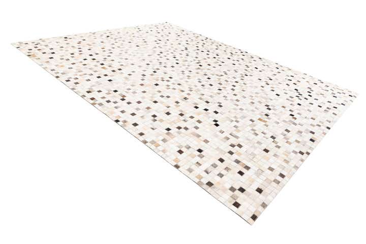 8' 1 x 10' Cowhide Stocks Rug
