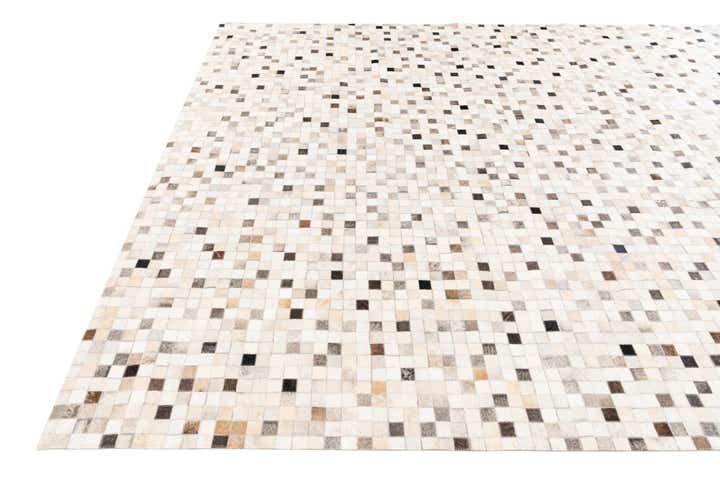 8' 1 x 10' Cowhide Stocks Rug