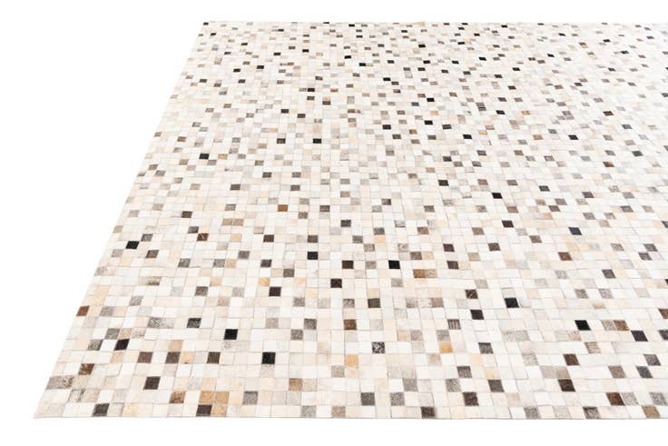 Detail image of 8' 1 x 10' Cowhide Stocks Rug