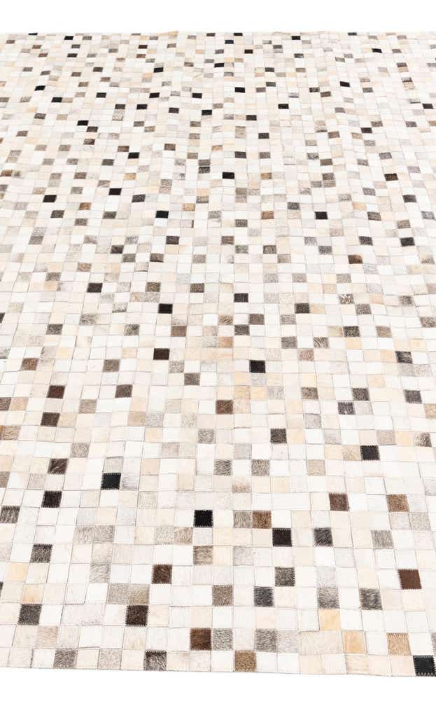 8' 1 x 10' Cowhide Stocks Rug