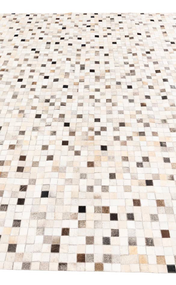 Detail image of 8' 1 x 10' Cowhide Stocks Rug