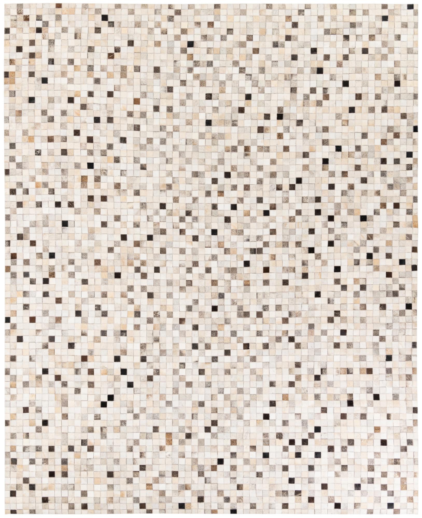 8' 1 x 10' Cowhide Stocks Rug