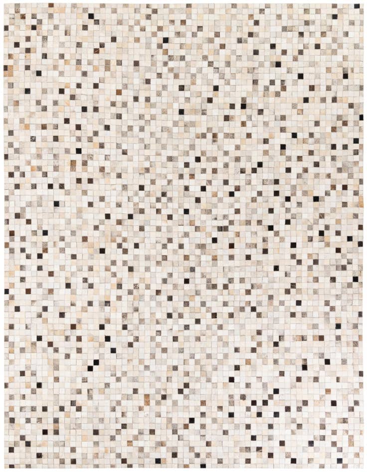 Detail image of 8' 1 x 10' Cowhide Stocks Rug