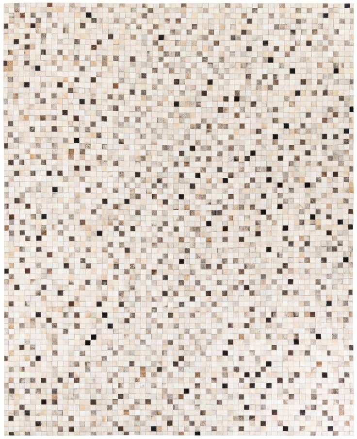 Detail image of 8' 1 x 10' Cowhide Stocks Rug