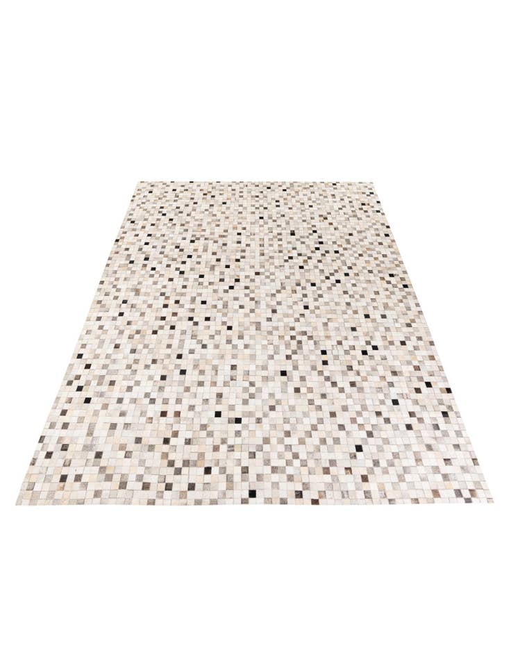 Detail image of 8' x 10' Cowhide Stocks Rug