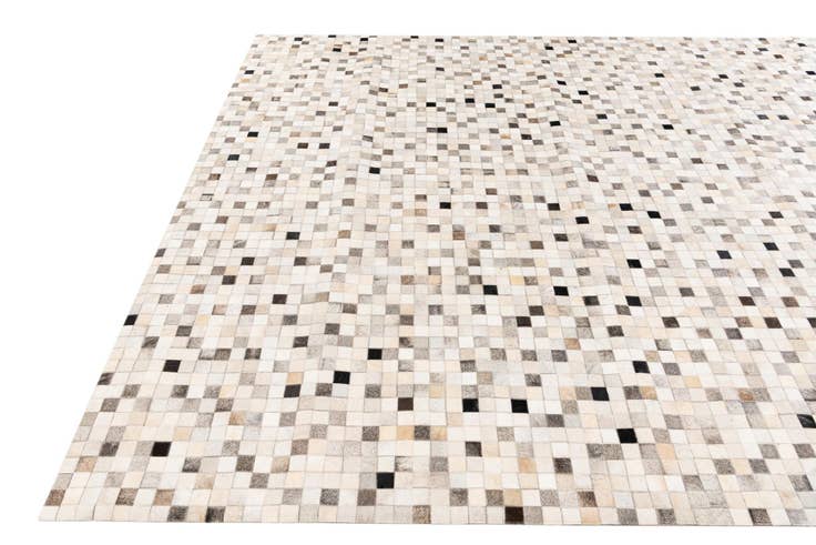 Detail image of 8' x 10' Cowhide Stocks Rug